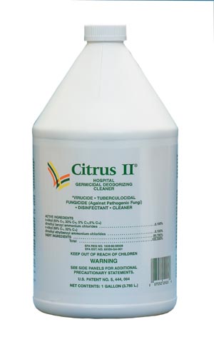 Disinfectant Surface Cleaner Citrus II® Ammoniat .. .  .  